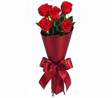 Букет 5 Красных роз Эдлесс Лав в Верхотурье