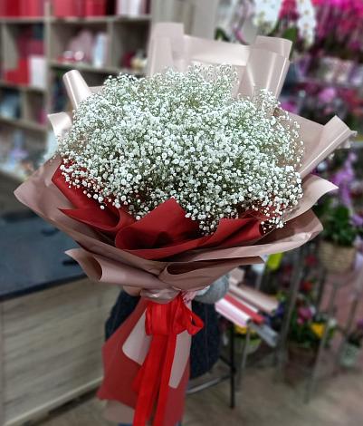 Букет цветов из: Гипсофила в Верхотурье