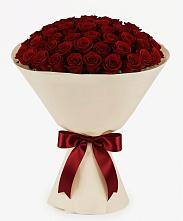 Букет 101 Бордовая роза Блэк Бакарра в Верхотурье