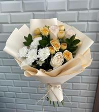 Букет цветов из:  Розы и Хризантемы в Верхотурье