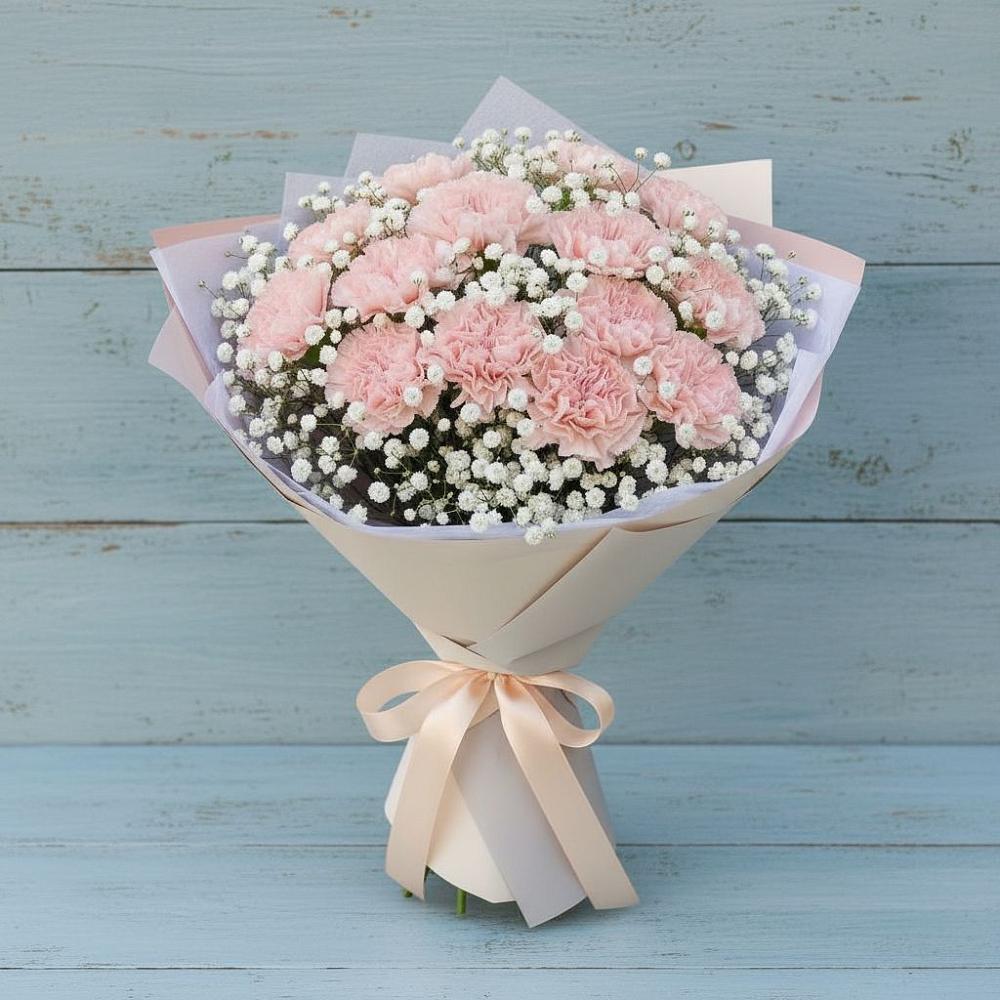 Букет цветов из: Гвоздики в Верхотурье