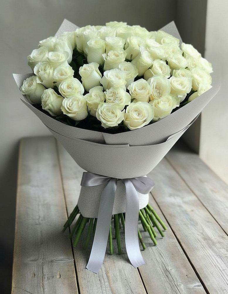 Букет 35 Белых роз в Верхотурье