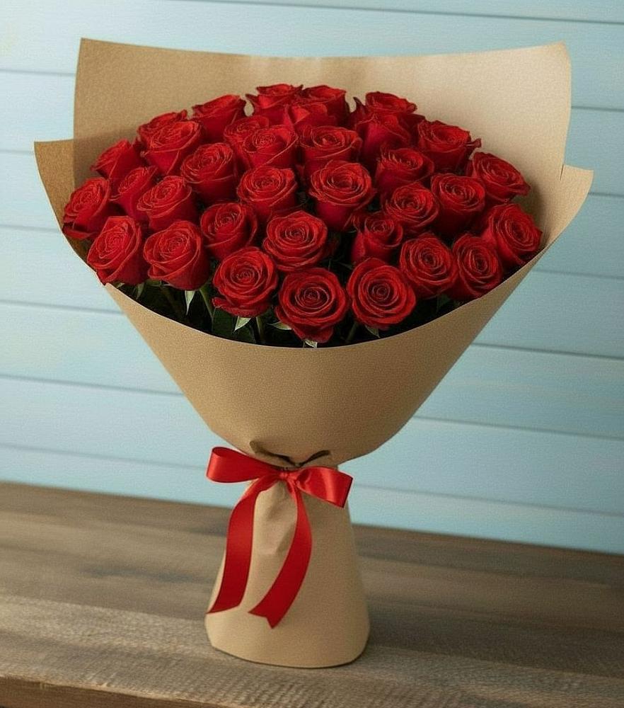 Букет Красные розы Милано в Верхотурье