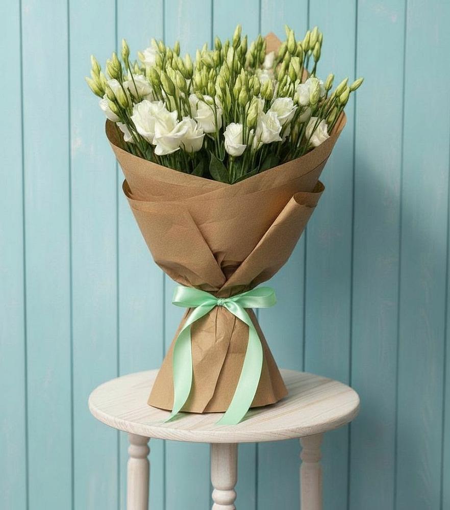 Букет цветов из: Лизиантусы в Верхотурье