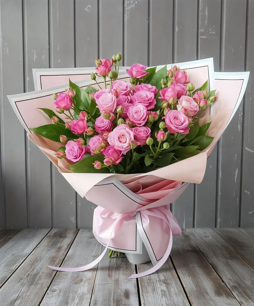 Букет Розовый кустик в Верхотурье