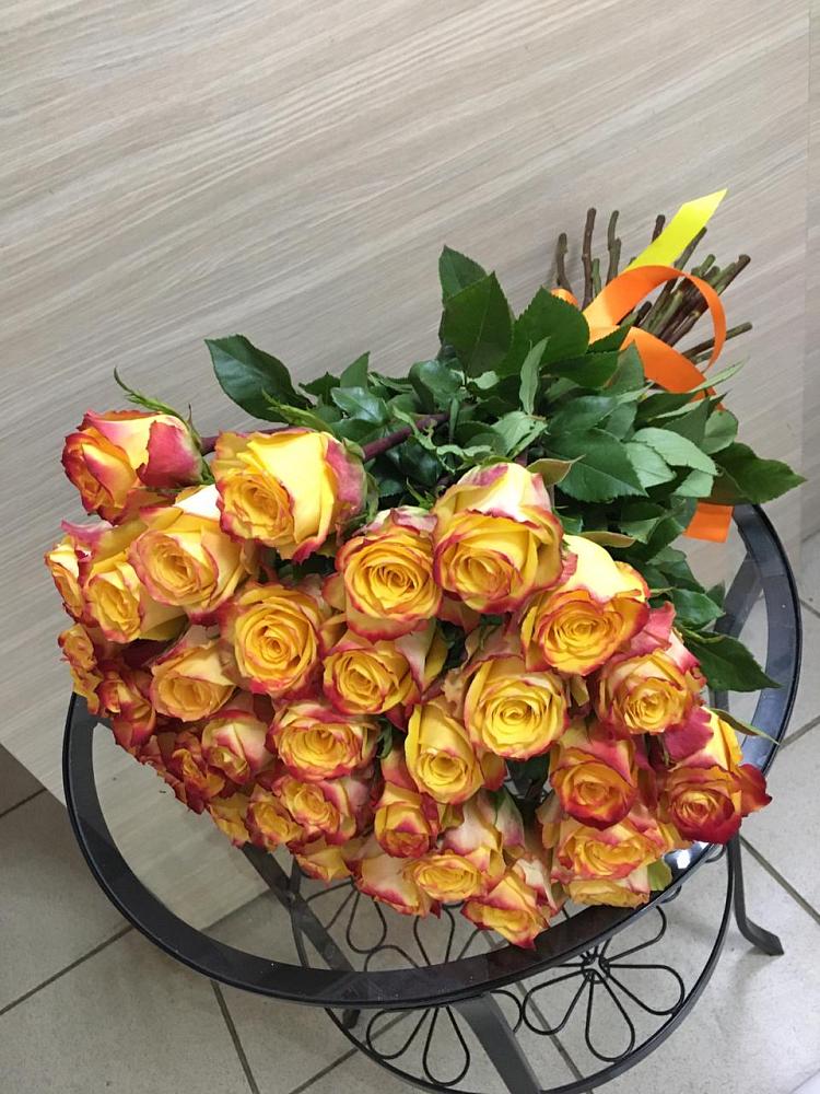 Букет Желтые розы в Верхотурье