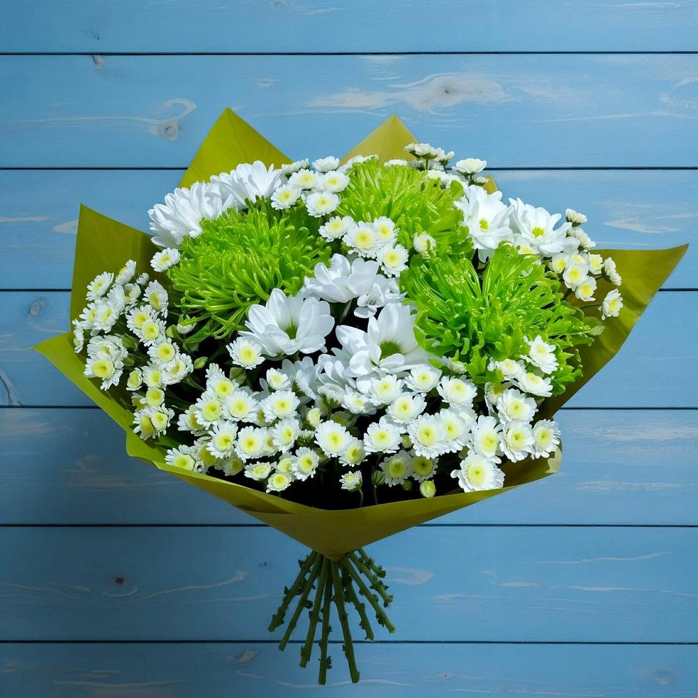 Букет цветов из: Хризантемы в Верхотурье