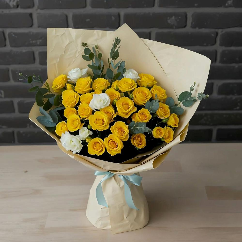 Букет цветов из: Розы в Верхотурье