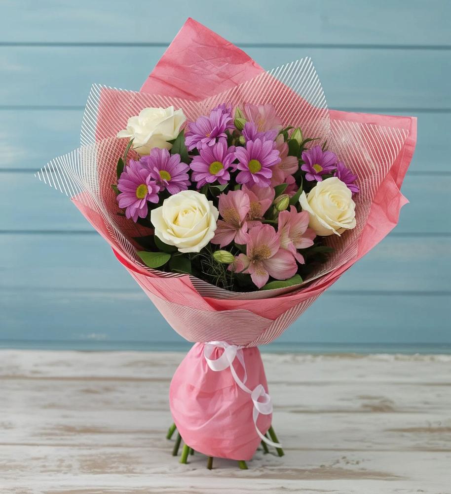 Букет цветов из: Герберы в Верхотурье