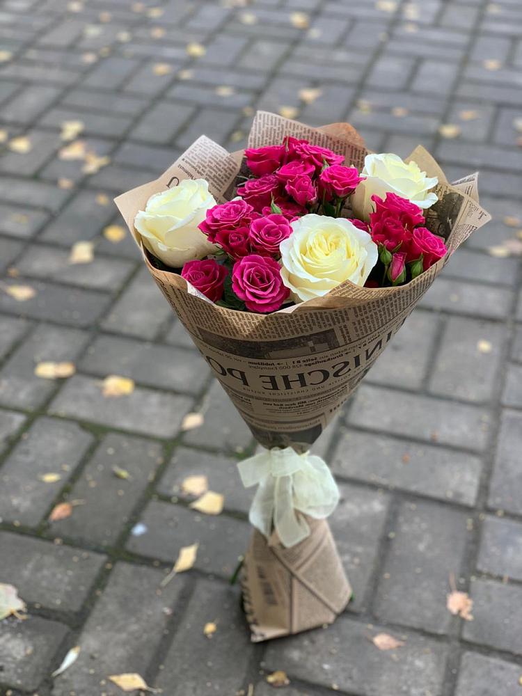 Букет цветов из: Розы в Верхотурье